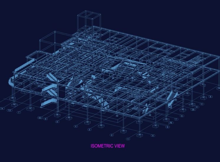Architectural Steel Structure at Asia Infotech