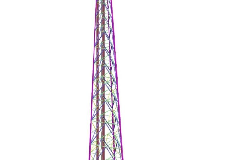 Derrick Steel Structure at Asia Infotech