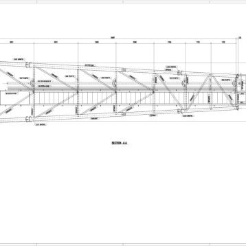 Flare Boom Steel Structure at Asia Infotech