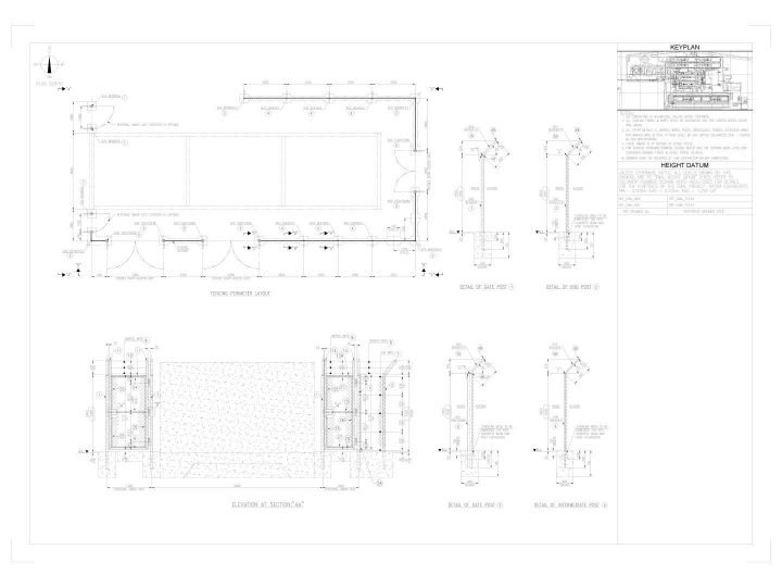 Structural Steel Fencing detailing at Asia Infotech