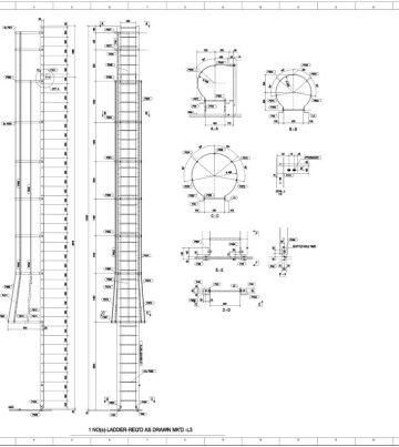 Structural Ladder Detailing Services at Asia Infotech