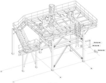 Steel Platform Structure Services by Asia Infotech