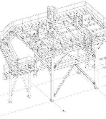 Steel Platform Structure Services by Asia Infotech