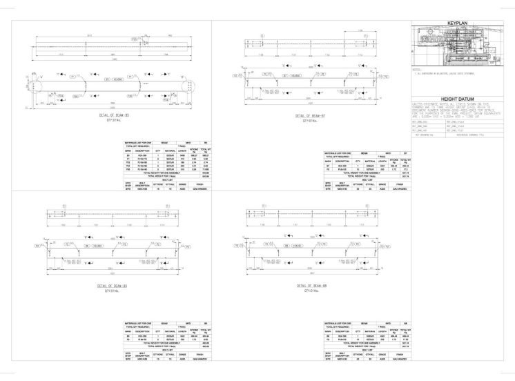 Pipe Support Structure Detailing at Asia Infotech