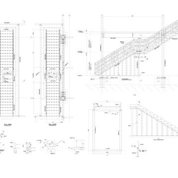 Structural Staircase Steel Detailing at Asia Infotech Structural Staircase Steel Detailing at Asia Infotech