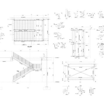 Structural Staircase Steel Detailing at Asia Infotech Structural Staircase Steel Detailing at Asia Infotech