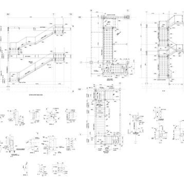 Structural Staircase Steel Detailing at Asia Infotech Structural Staircase Steel Detailing at Asia Infotech
