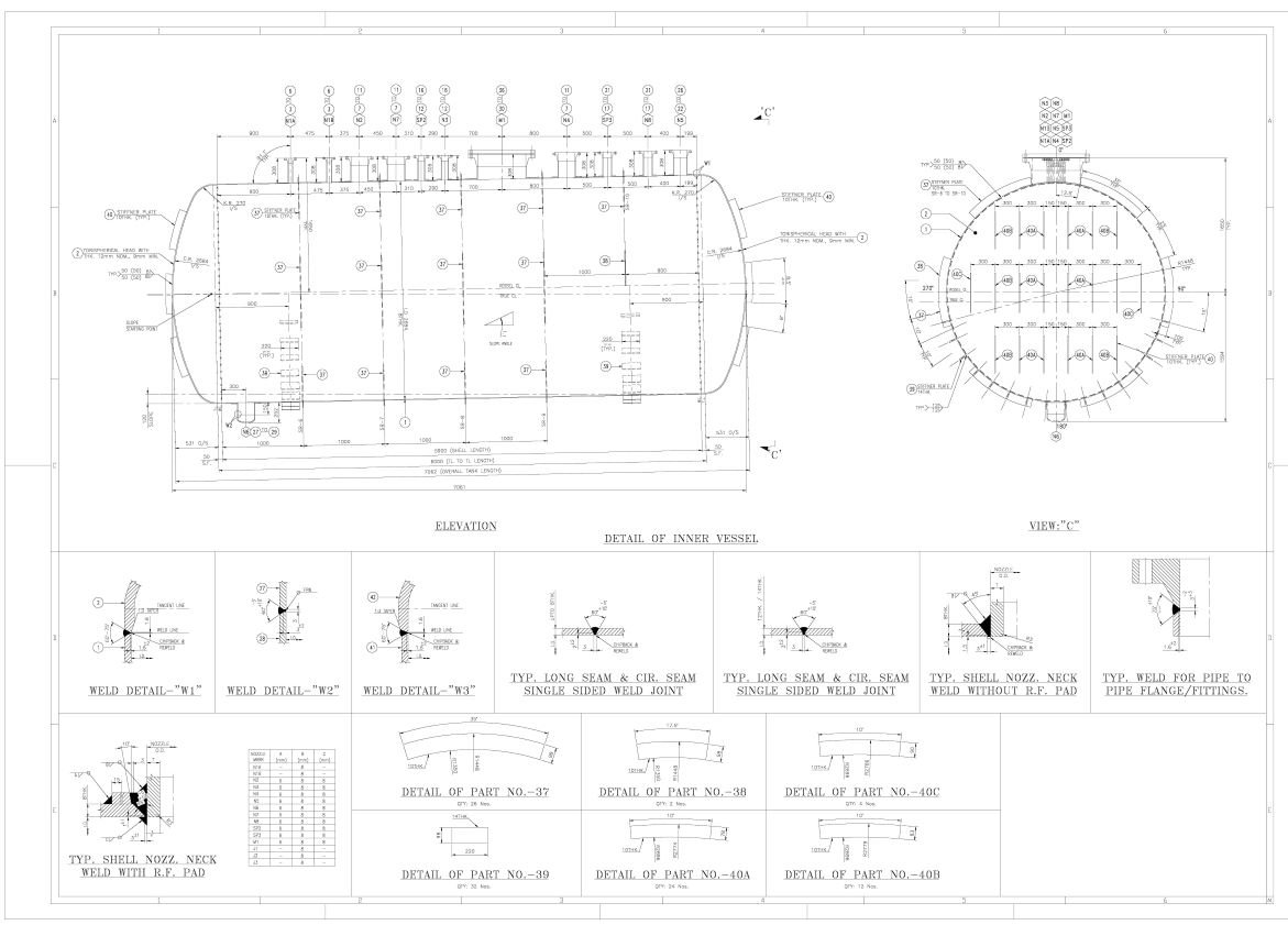 Tank Design and Drafting at Asia Infotech