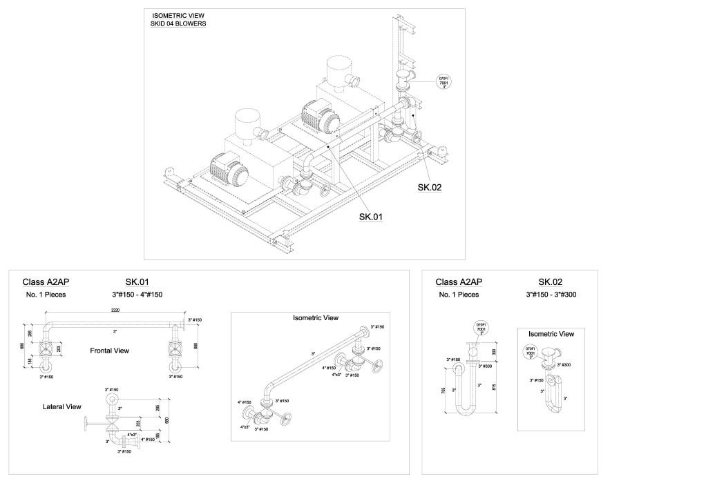 Skid Assembly and Drafting Services by Asia Infotech