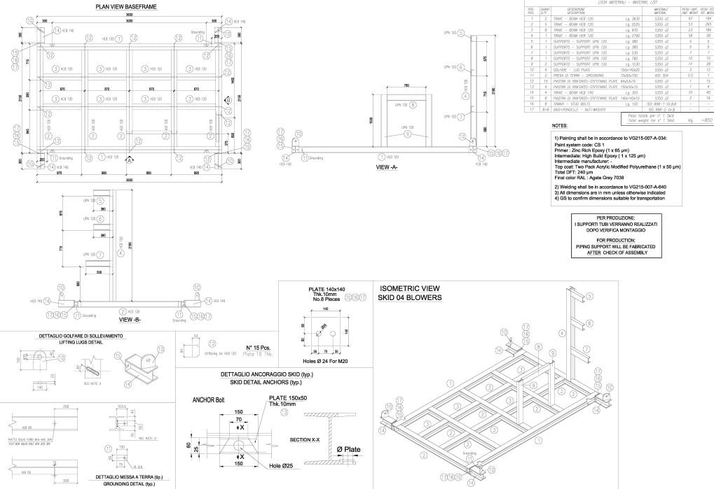 Skid Assembly and Drafting Services by Asia Infotech