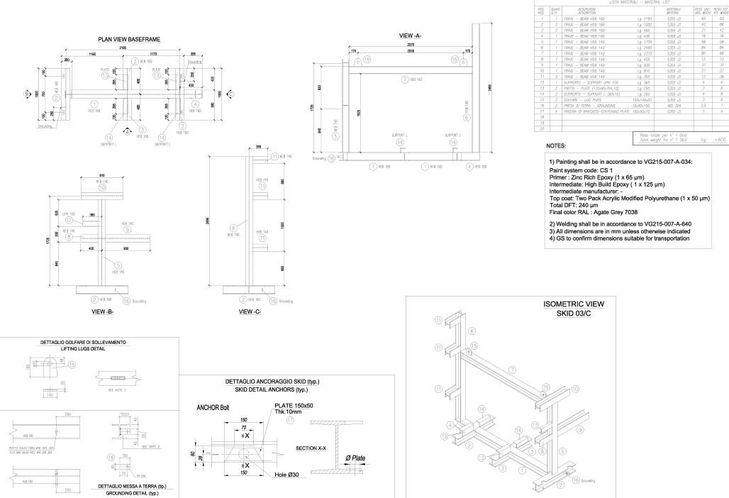 Skid Assembly and Drafting Services by Asia Infotech