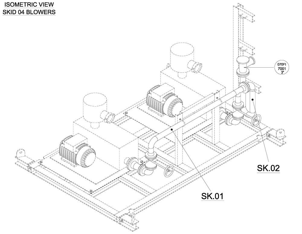 Skid Assembly and Drafting Services by Asia Infotech