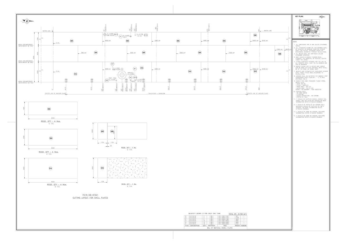 Tank Design and Drafting at Asia Infotech