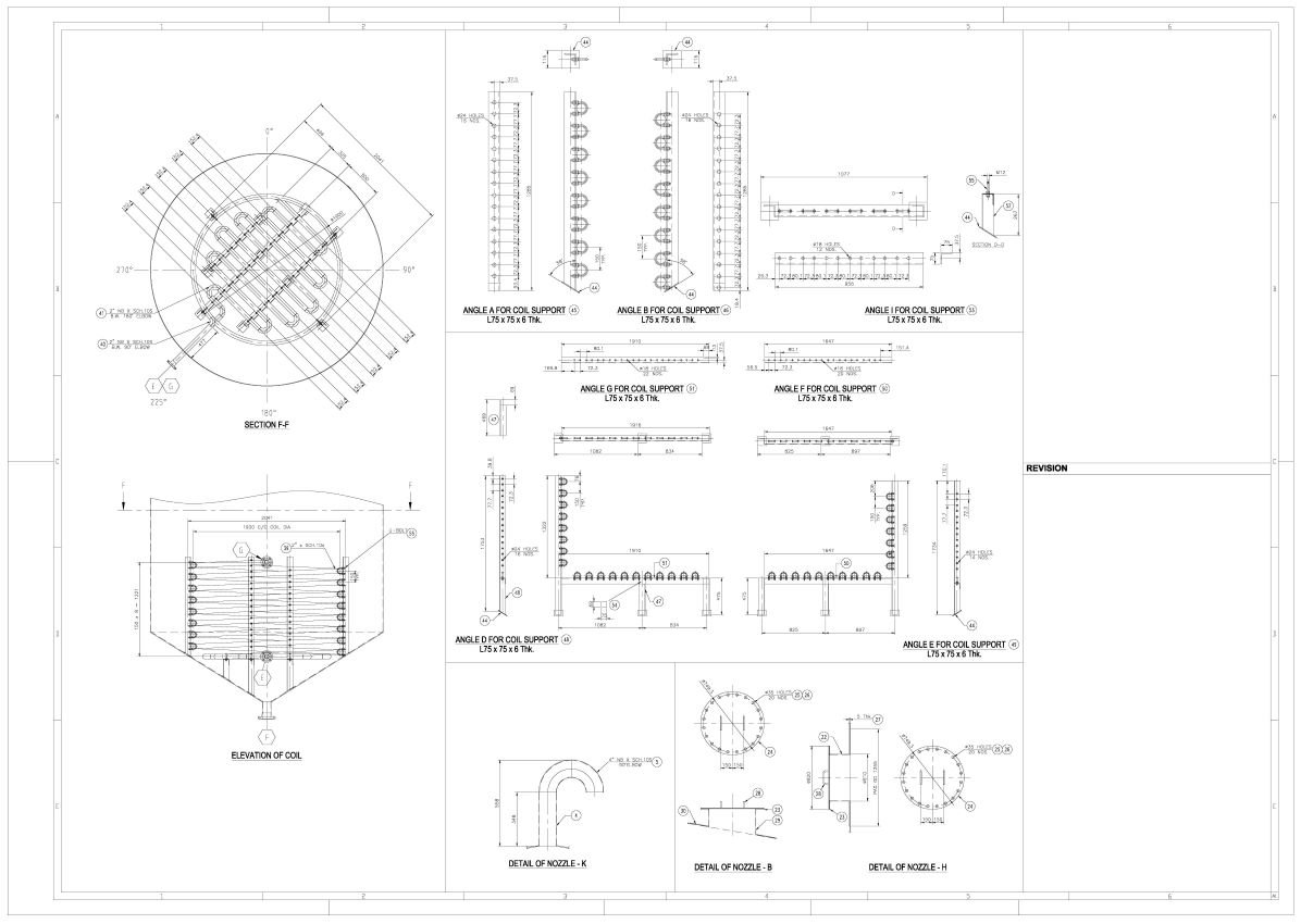 Tank Design and Drafting at Asia Infotech
