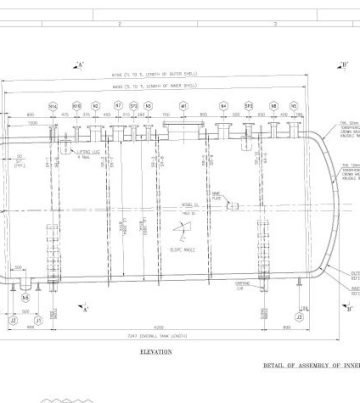 Tank Design and Drafting at Asia Infotech