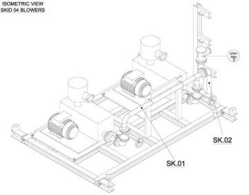 Skid Assembly and Drafting Services by Asia Infotech